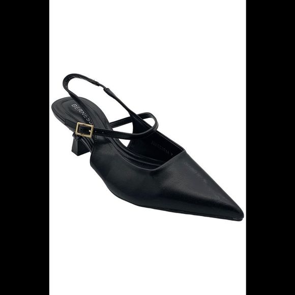 BERNESS Women's Anastasia Mary Jane Pump Black - Medium - Picture 1 of 3